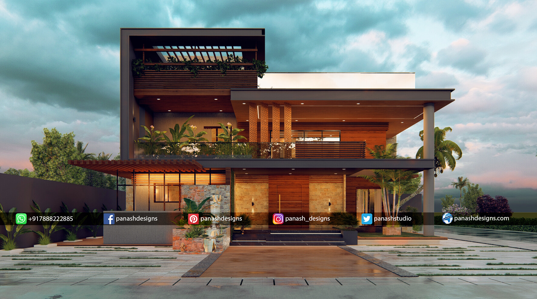 ArtStation - Modern Farm House Design