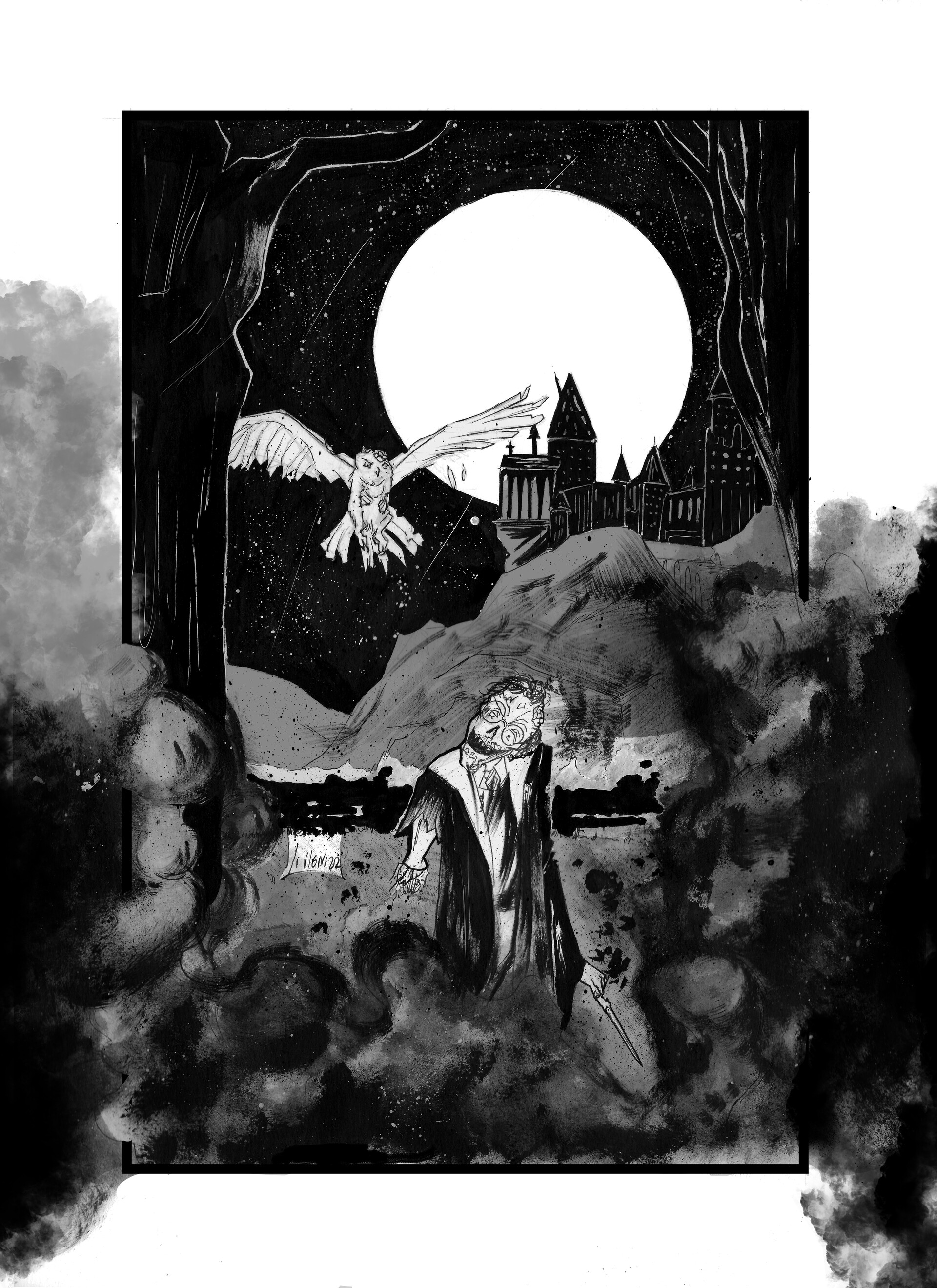 ArtStation Harry Potter Zombie