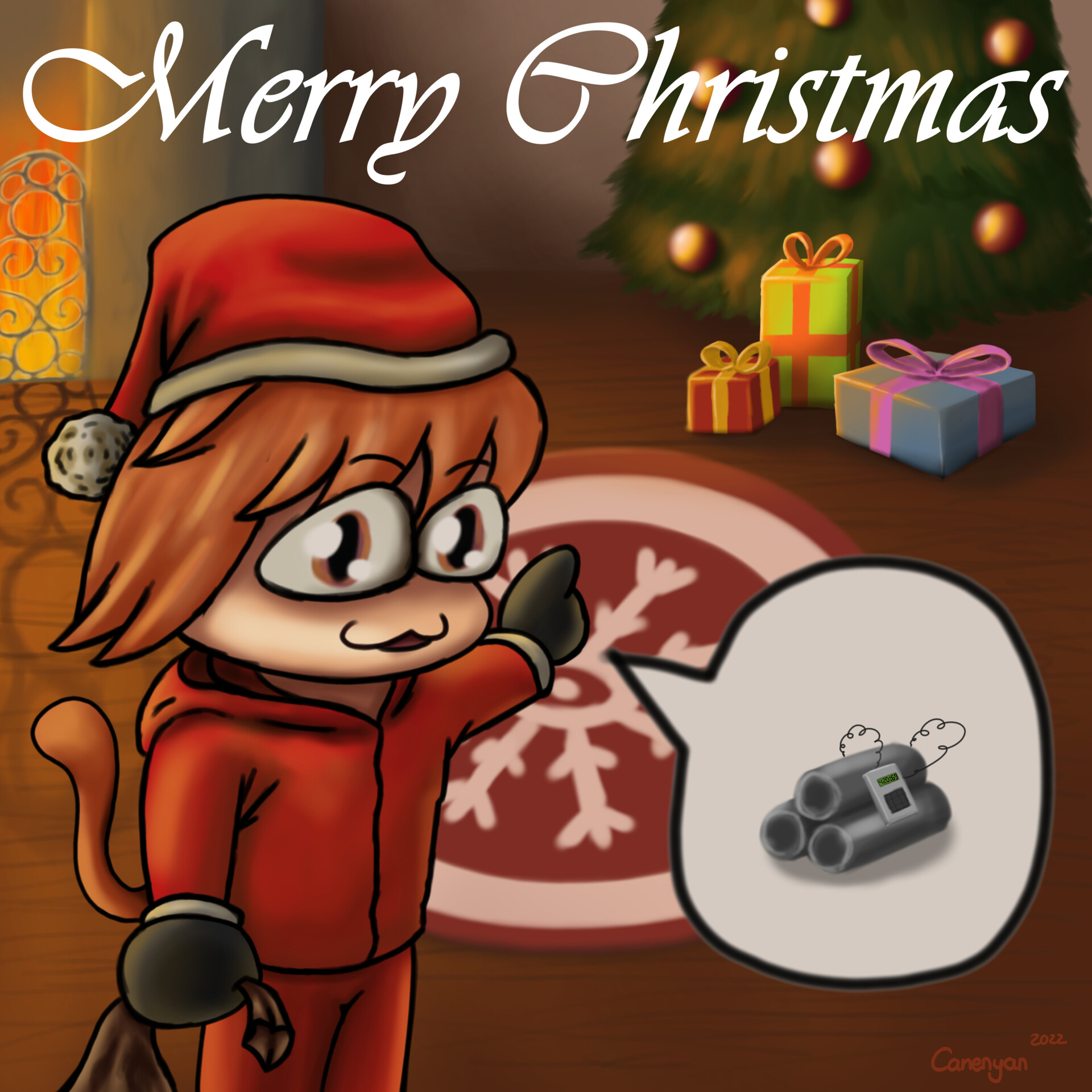 ArtStation Christmas Neco Arc