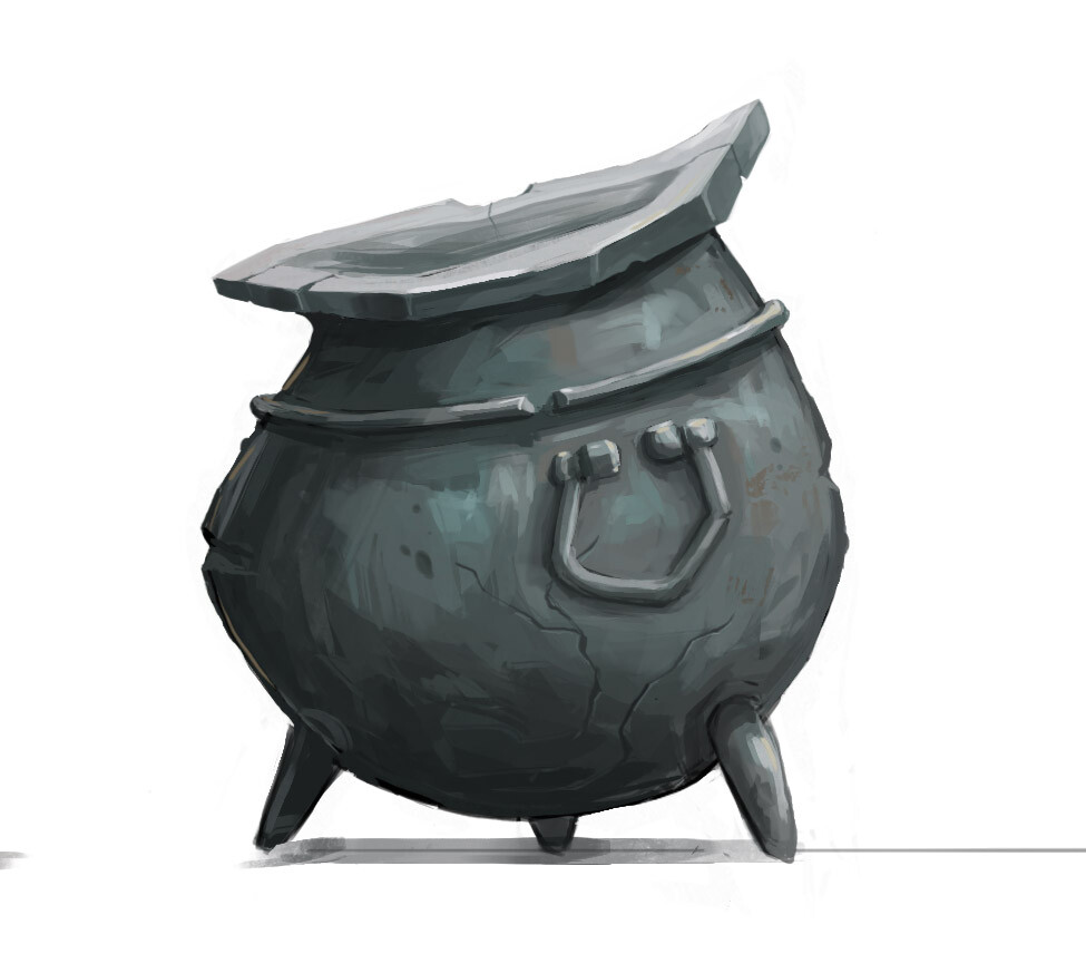 Cauldron Black Stand