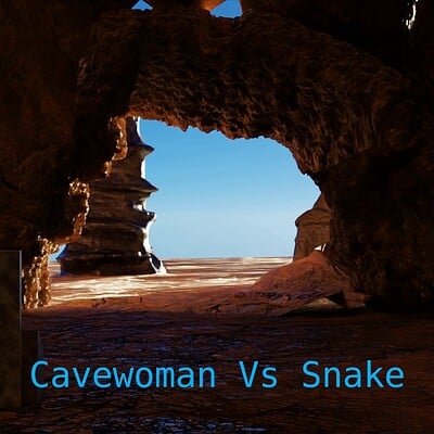 Matthew cavewoman vs snake 11