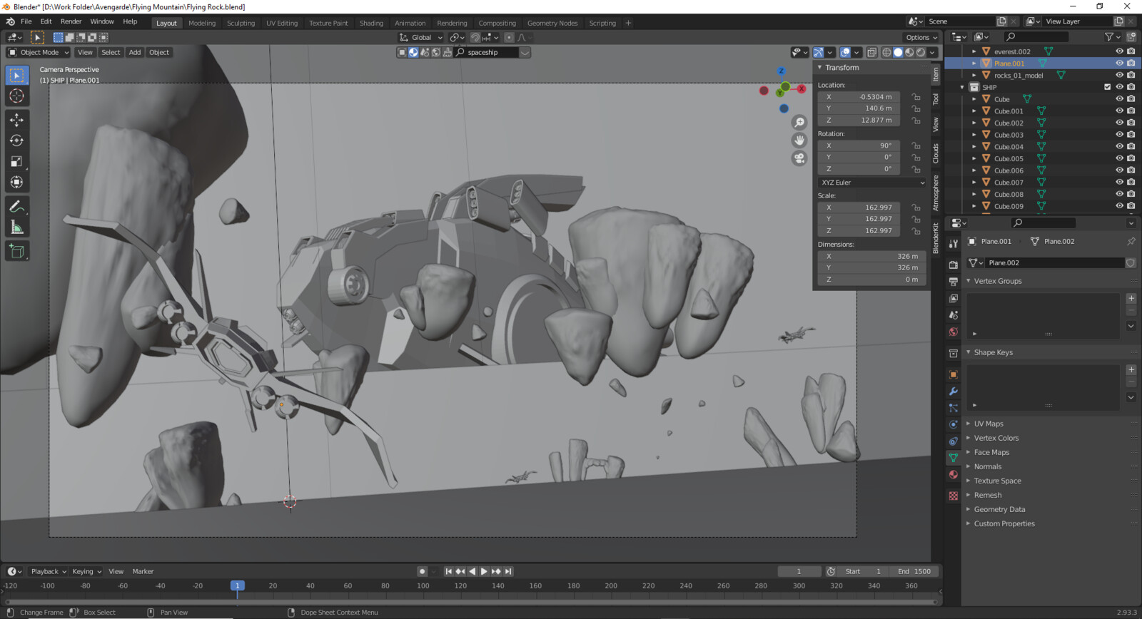 3D Blocking