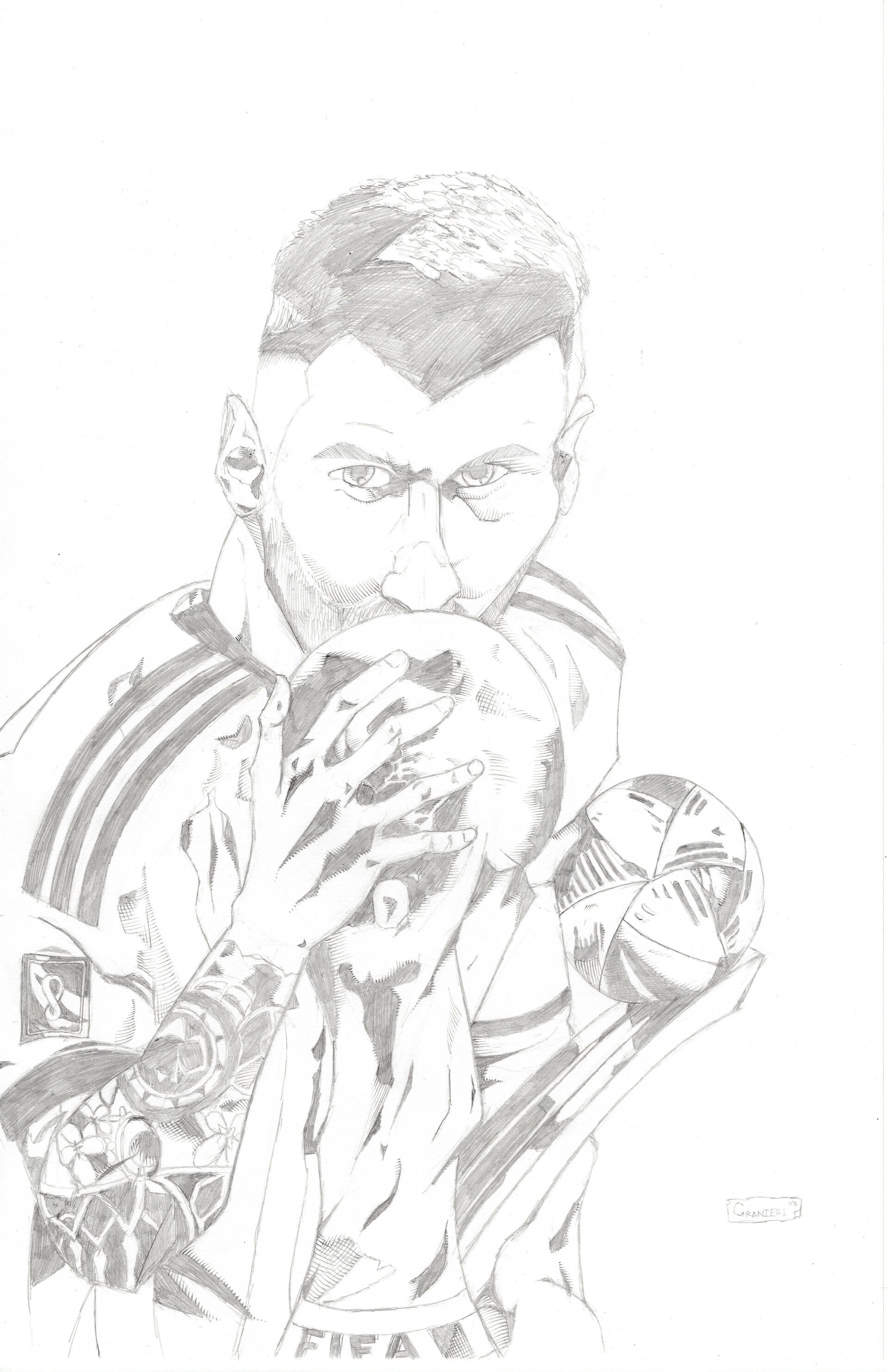 ArtStation Messi World Cup 2022