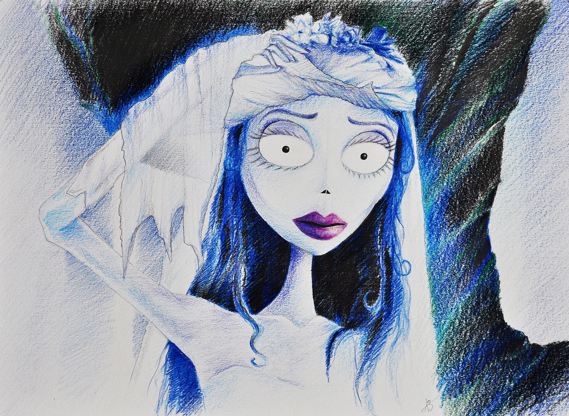 ArtStation - Corpse Bride Fan Art