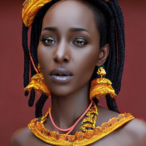 ArtStation - Portraits of Sudanese, Ethiopian and Yemeni people