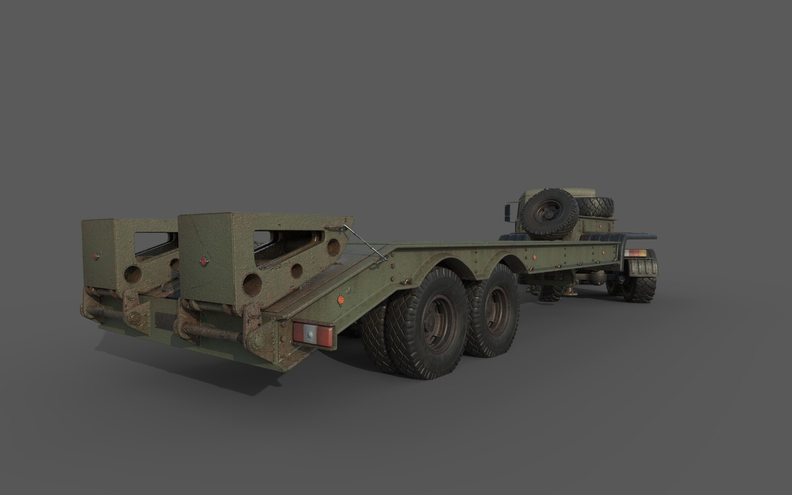 КАМАЗ 94501 3d модель