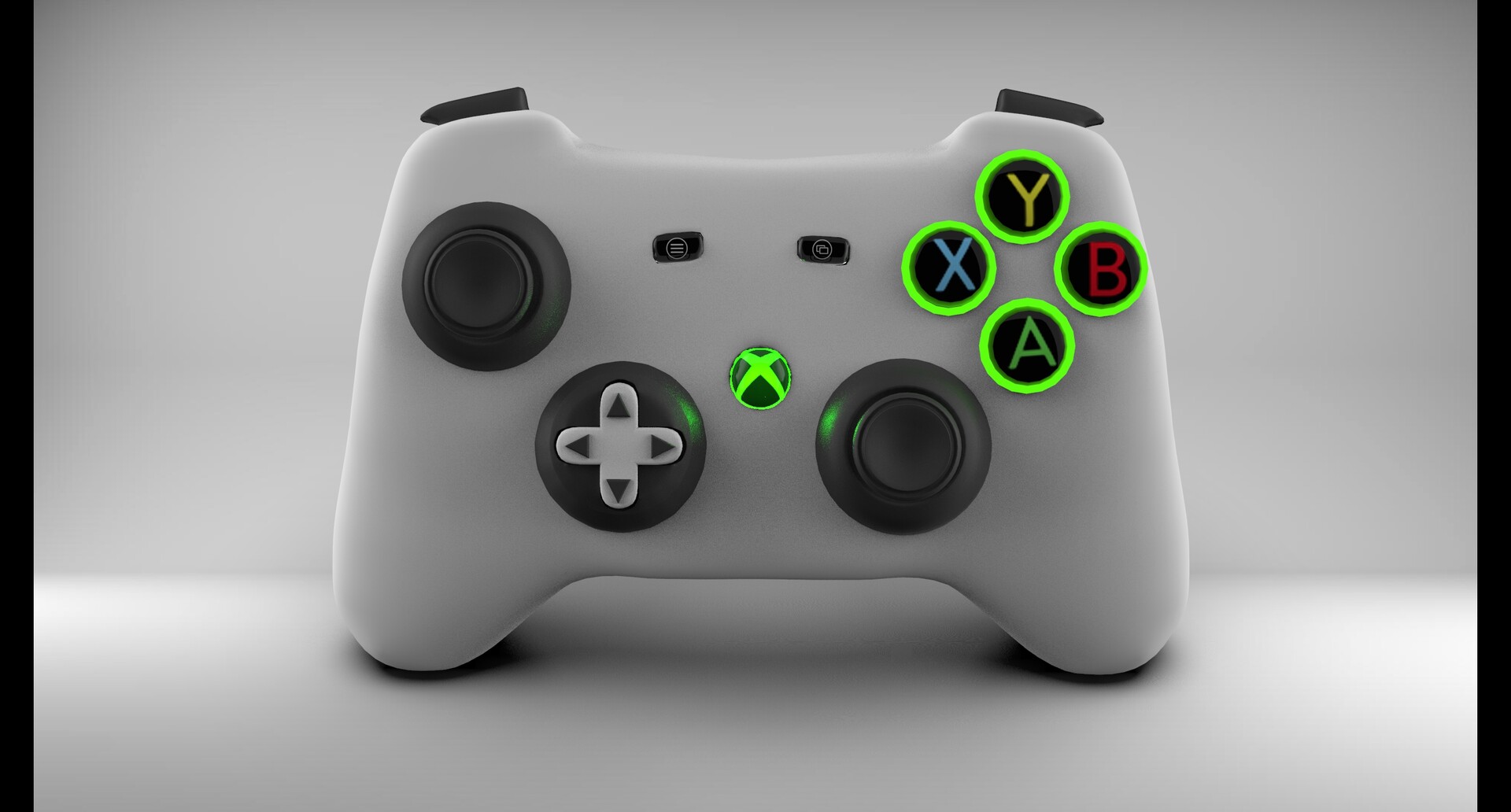 ArtStation - X-BOX Controller 3D model