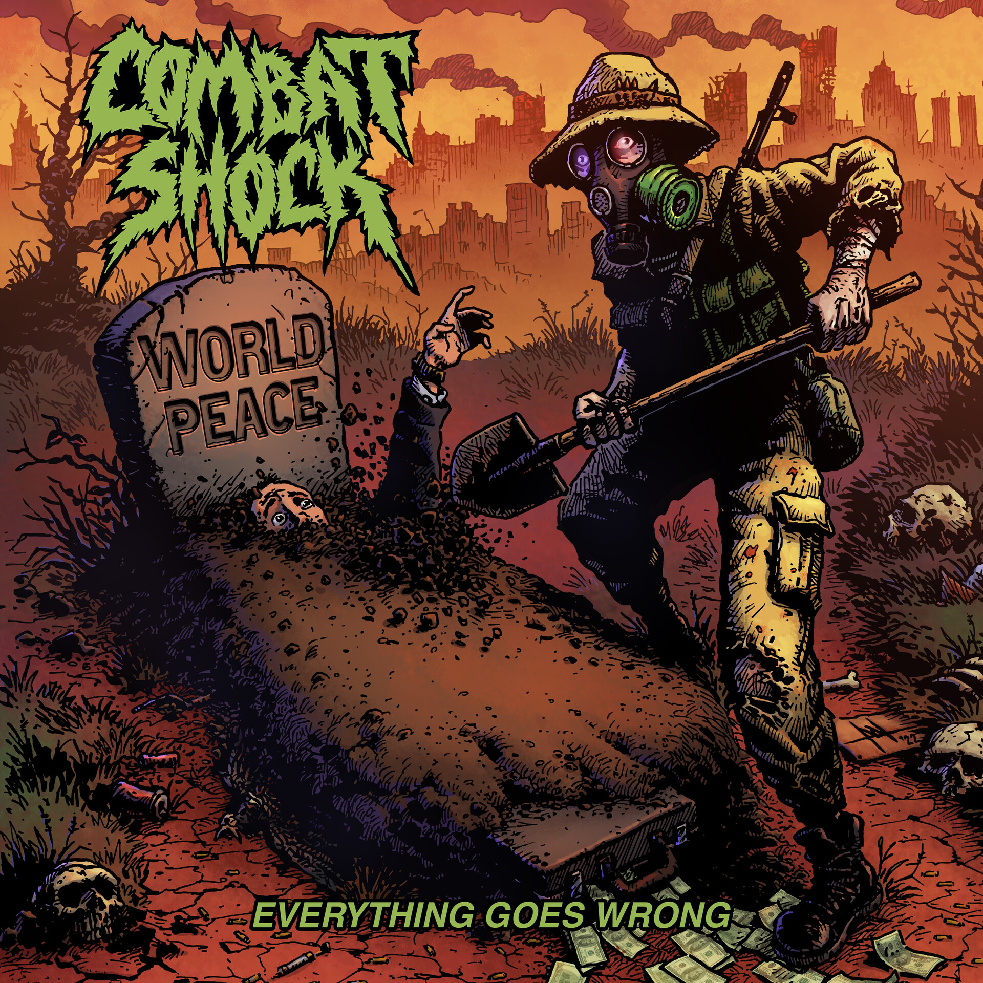 Combat shock. Everything goes wrong.