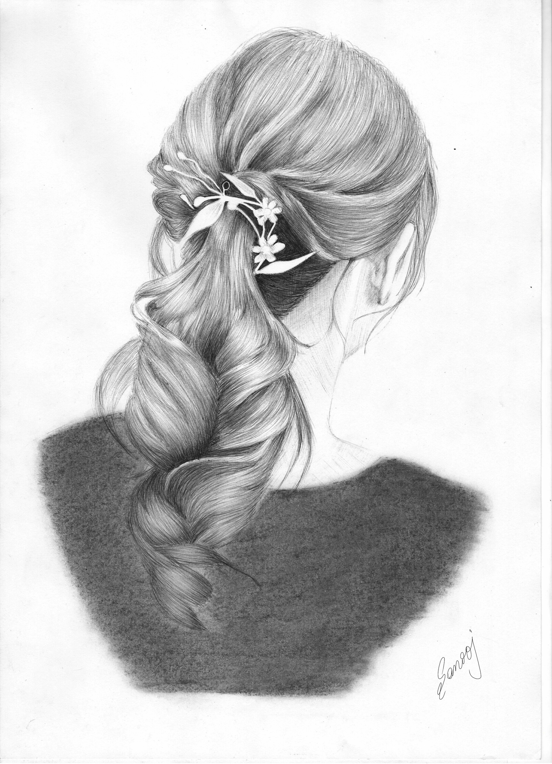 Details 142+ hairstyle girl drawing best dedaotaonec
