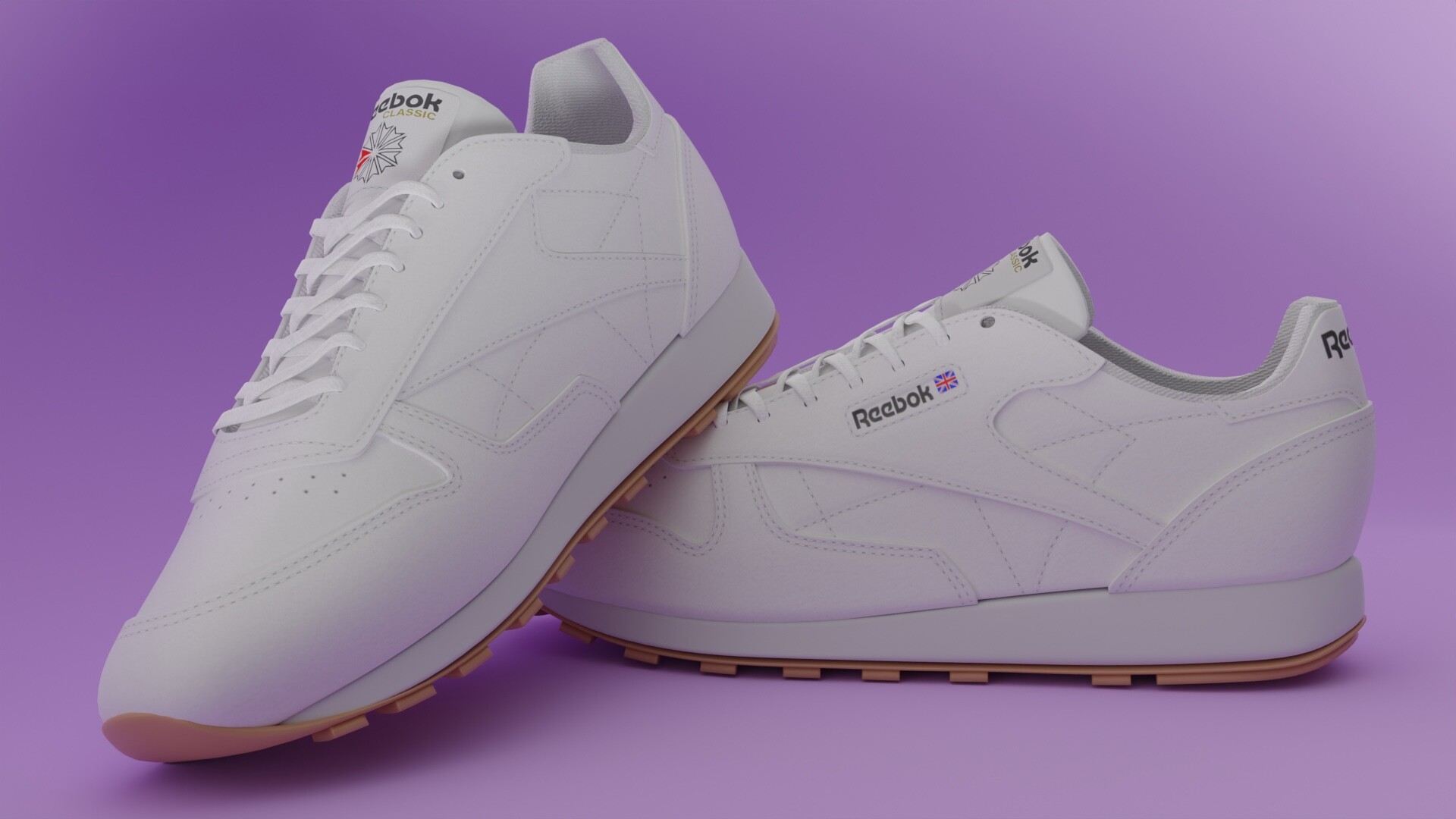 Кроссовки Reebok Женские Кожаные Купить