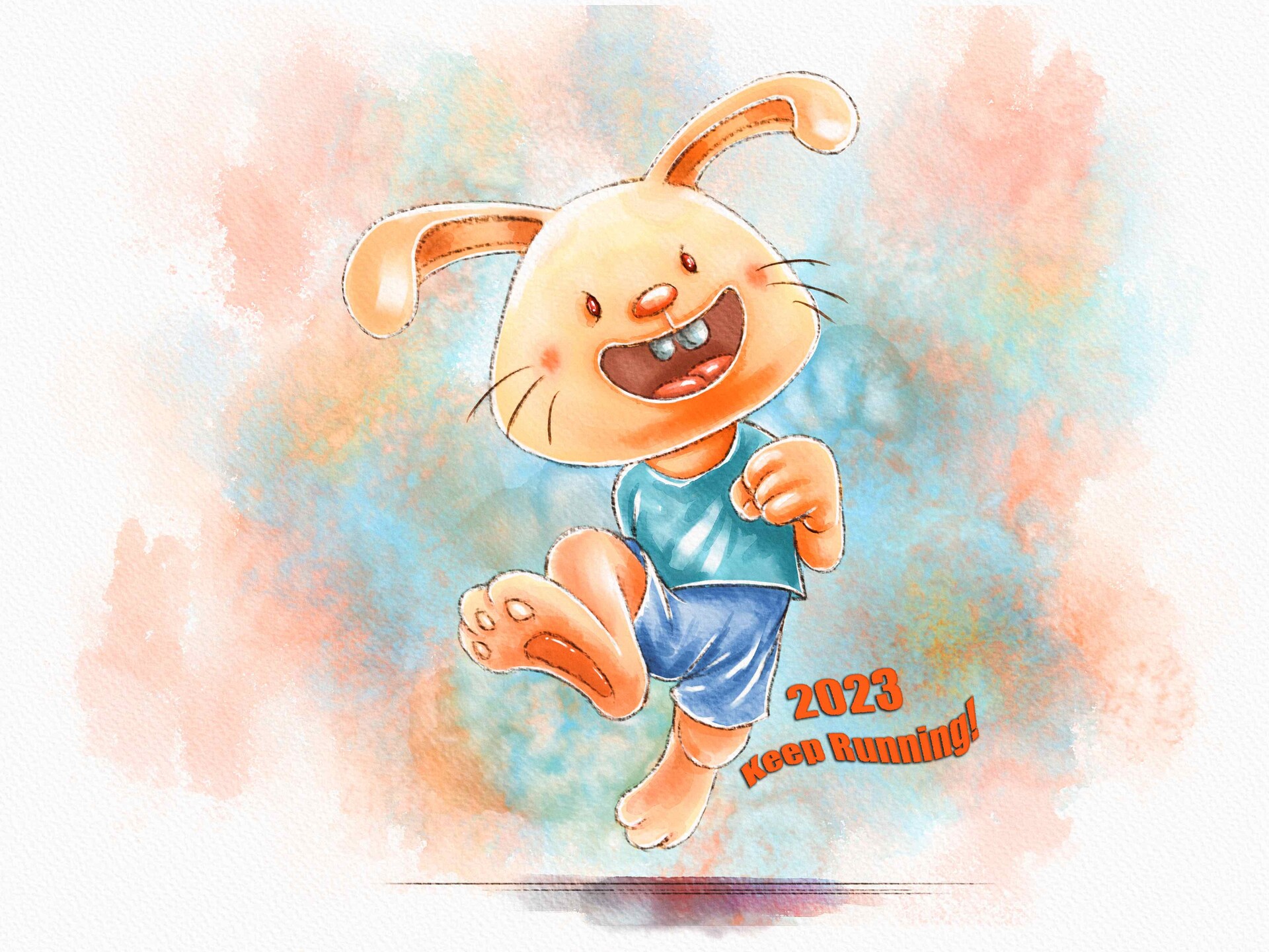 ArtStation - Jogging Rabbit