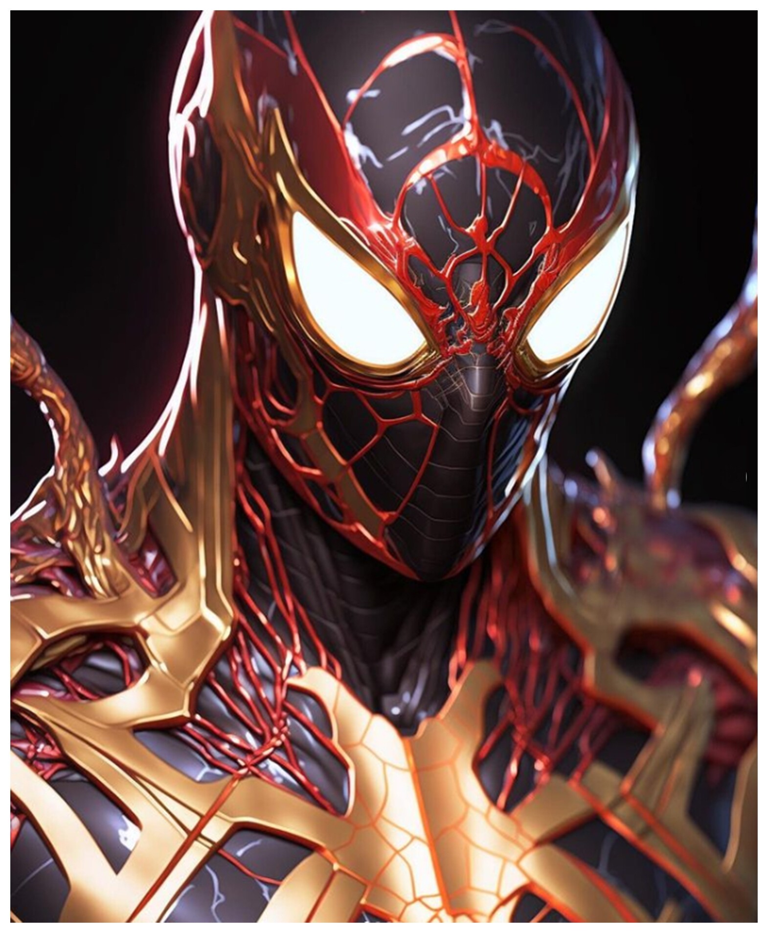 ArtStation - Spiderman and the symbiote