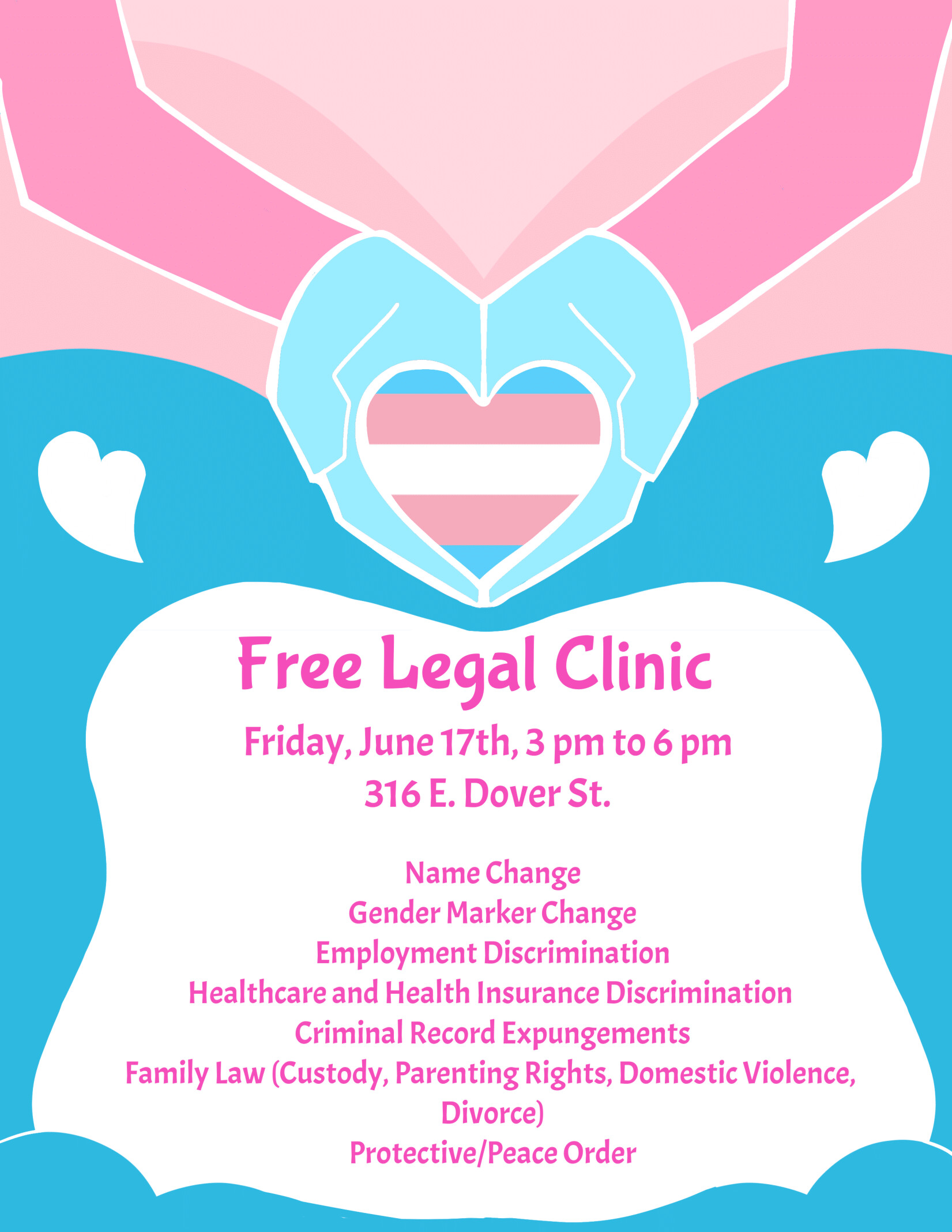 ArtStation - Poster for Free Legal Clinic (Past Event)