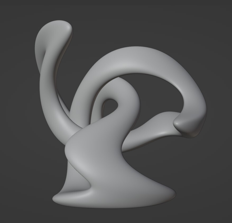 mesh with modifiers and without displacement