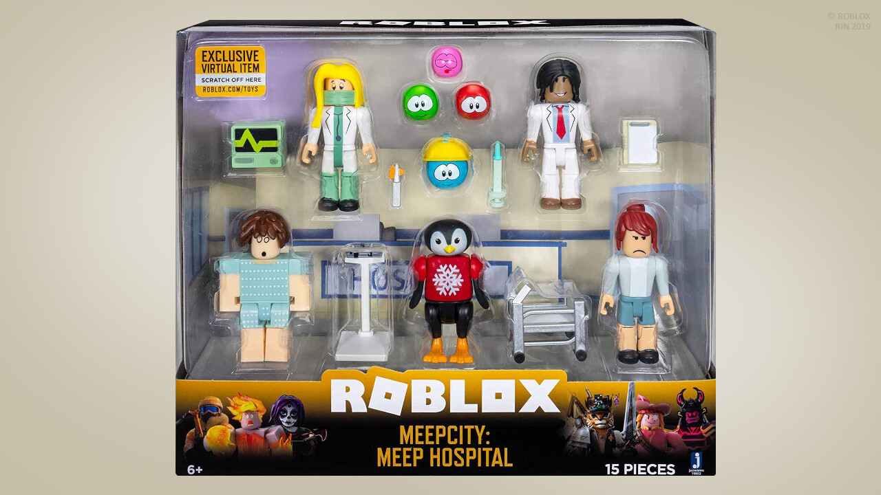 Roblox MeepCity: Meep Hospital with Exclusive Virtual Item Scratch Off  Inside!
