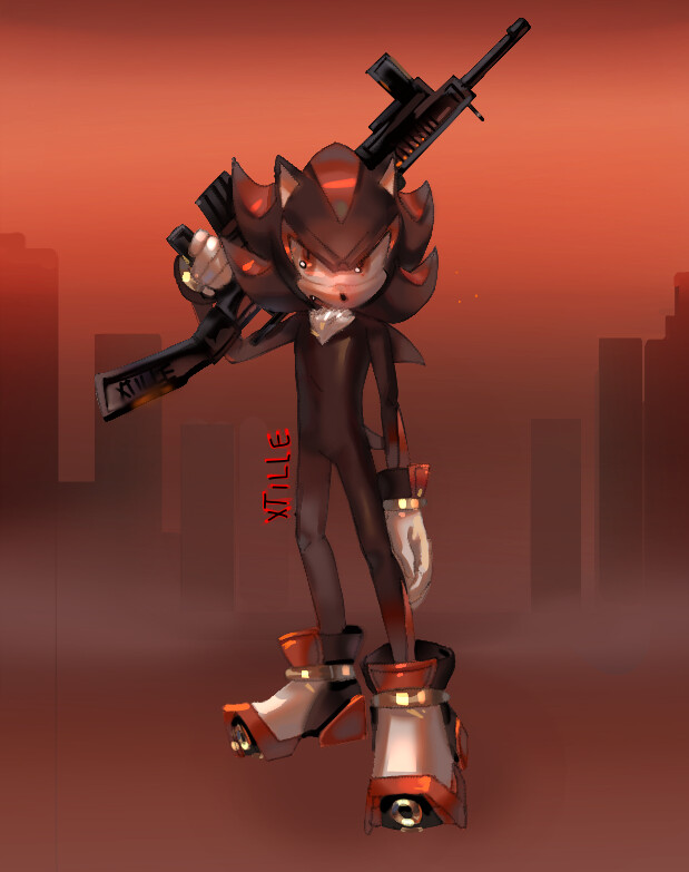 Why did Shadow the Hedgehog have a gun?