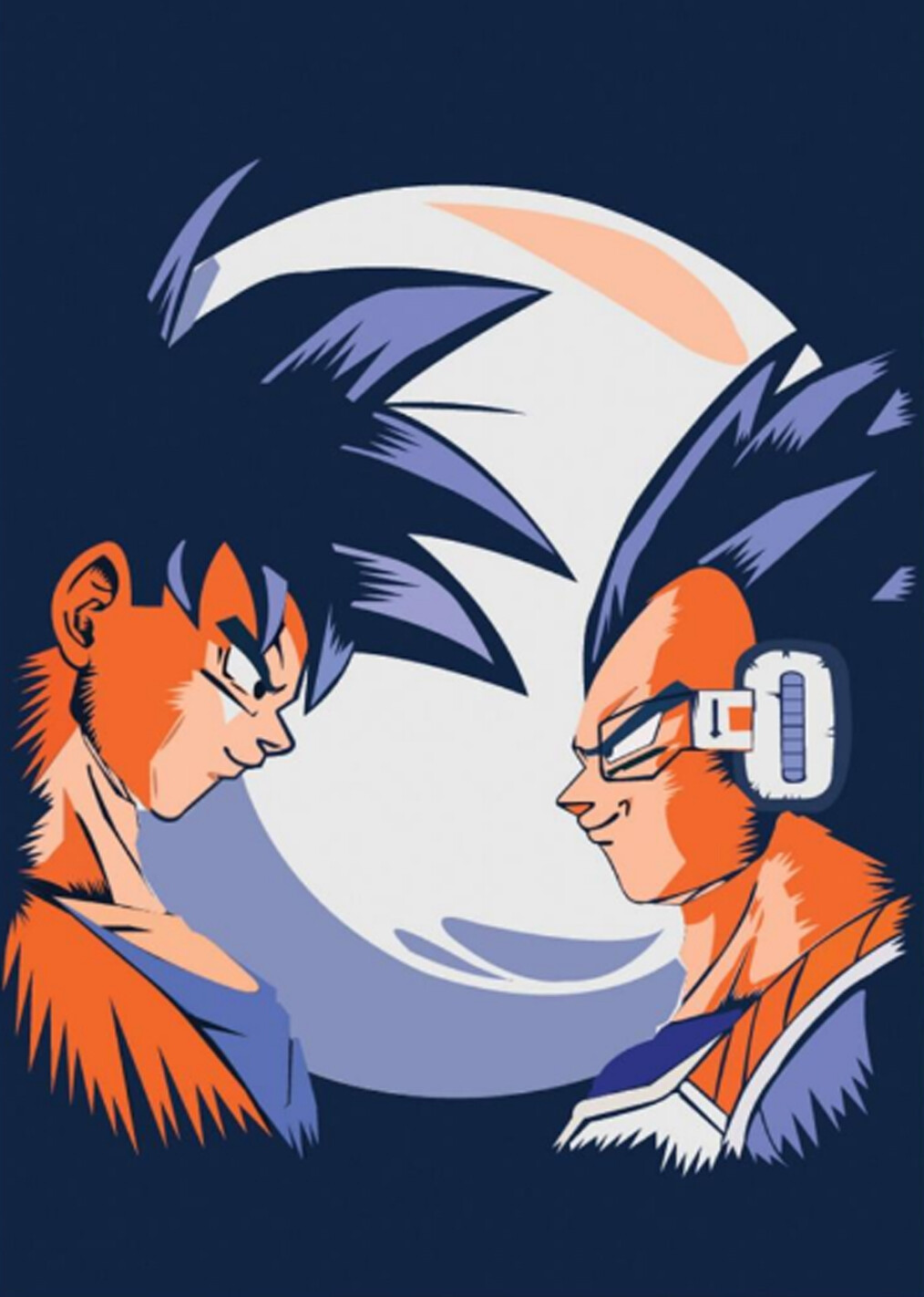 ArtStation - GOKU vs VEGITA art work