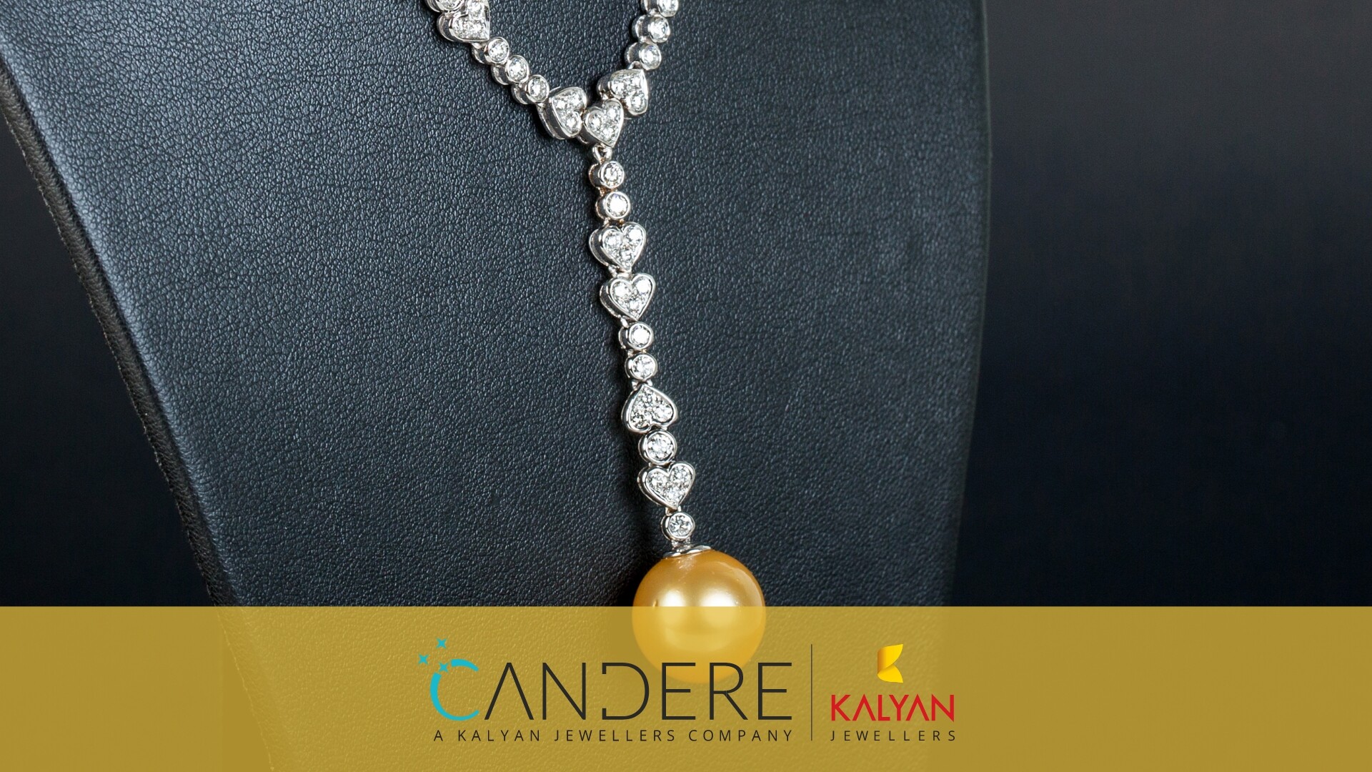 Candere diamond necklace sale