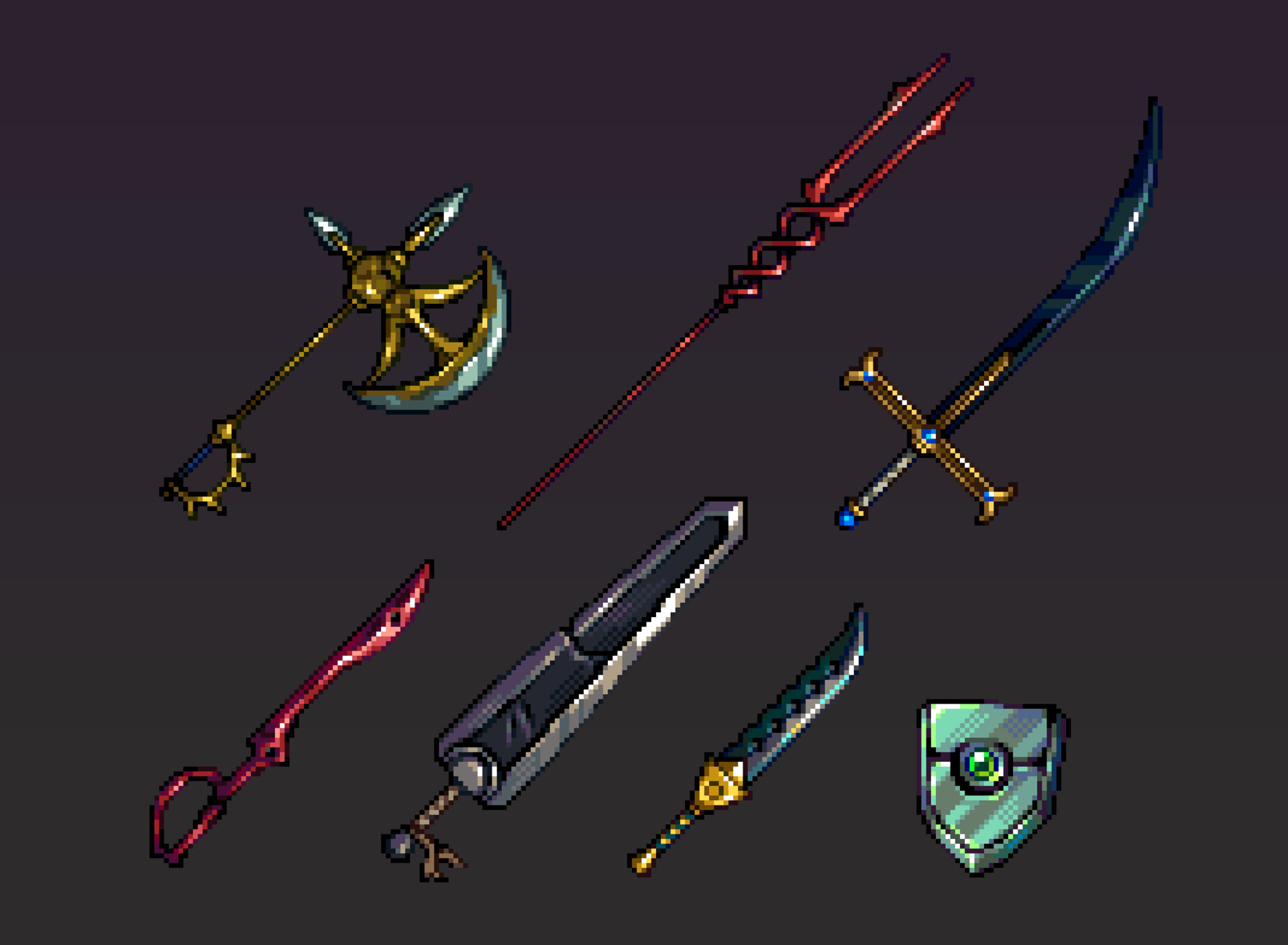 3D Anime Swords and Weapons | Manila