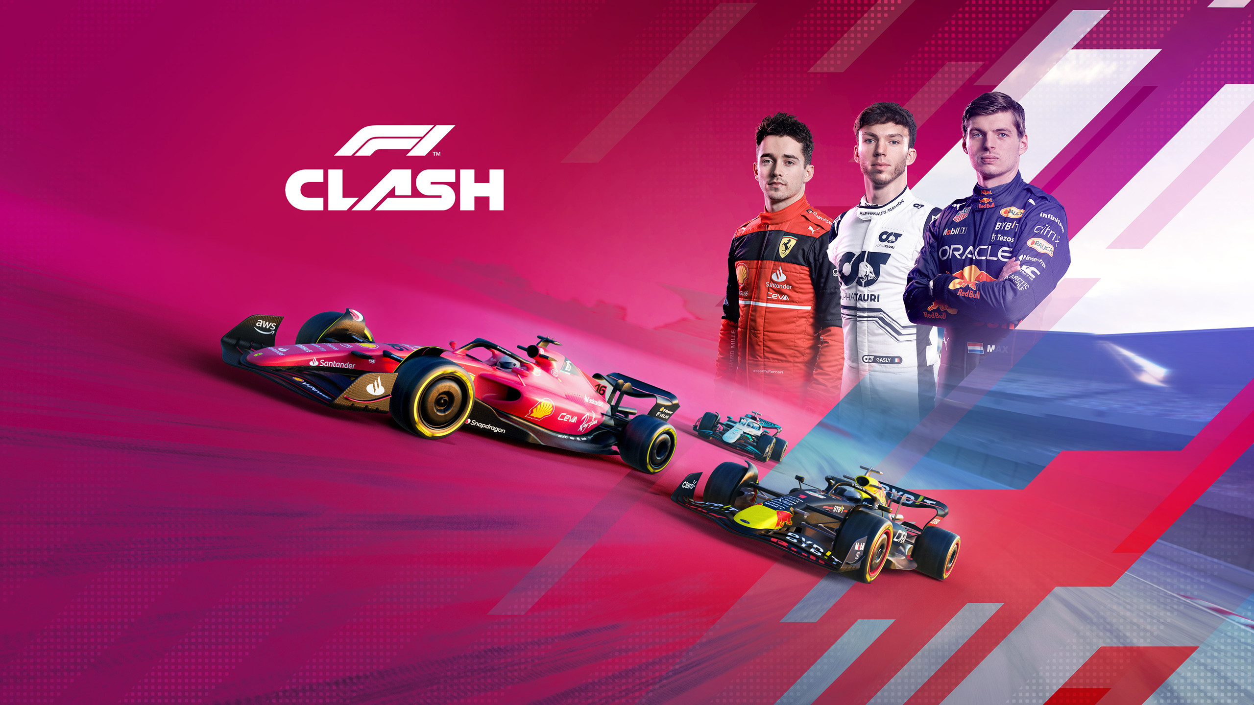 Render that ended up being used in the Key Art for the 2022 edition of F1 Clash