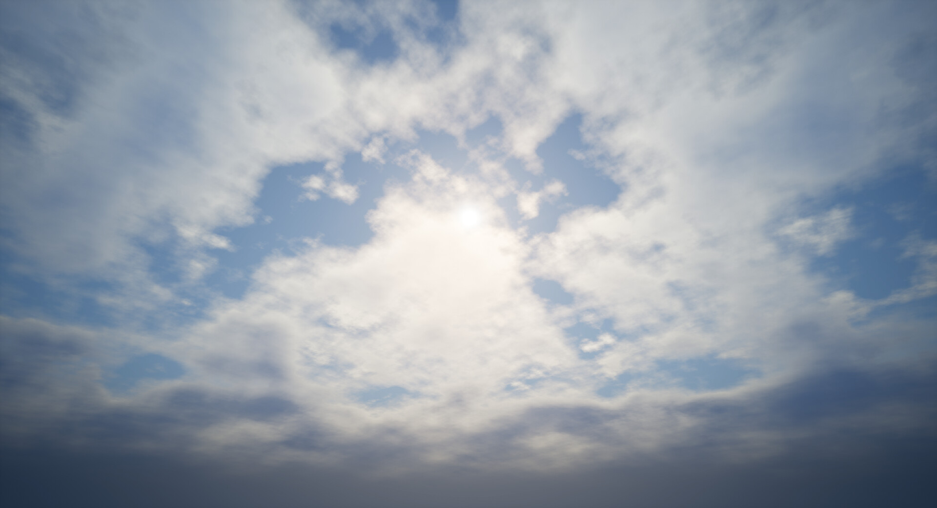 UDK Clouds with (fake) volumetric textures 