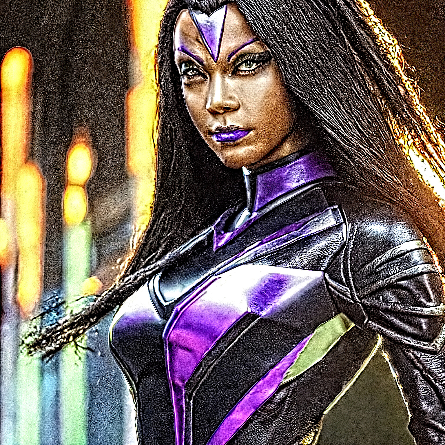 ArtStation - Blackfire - Teen Titans
