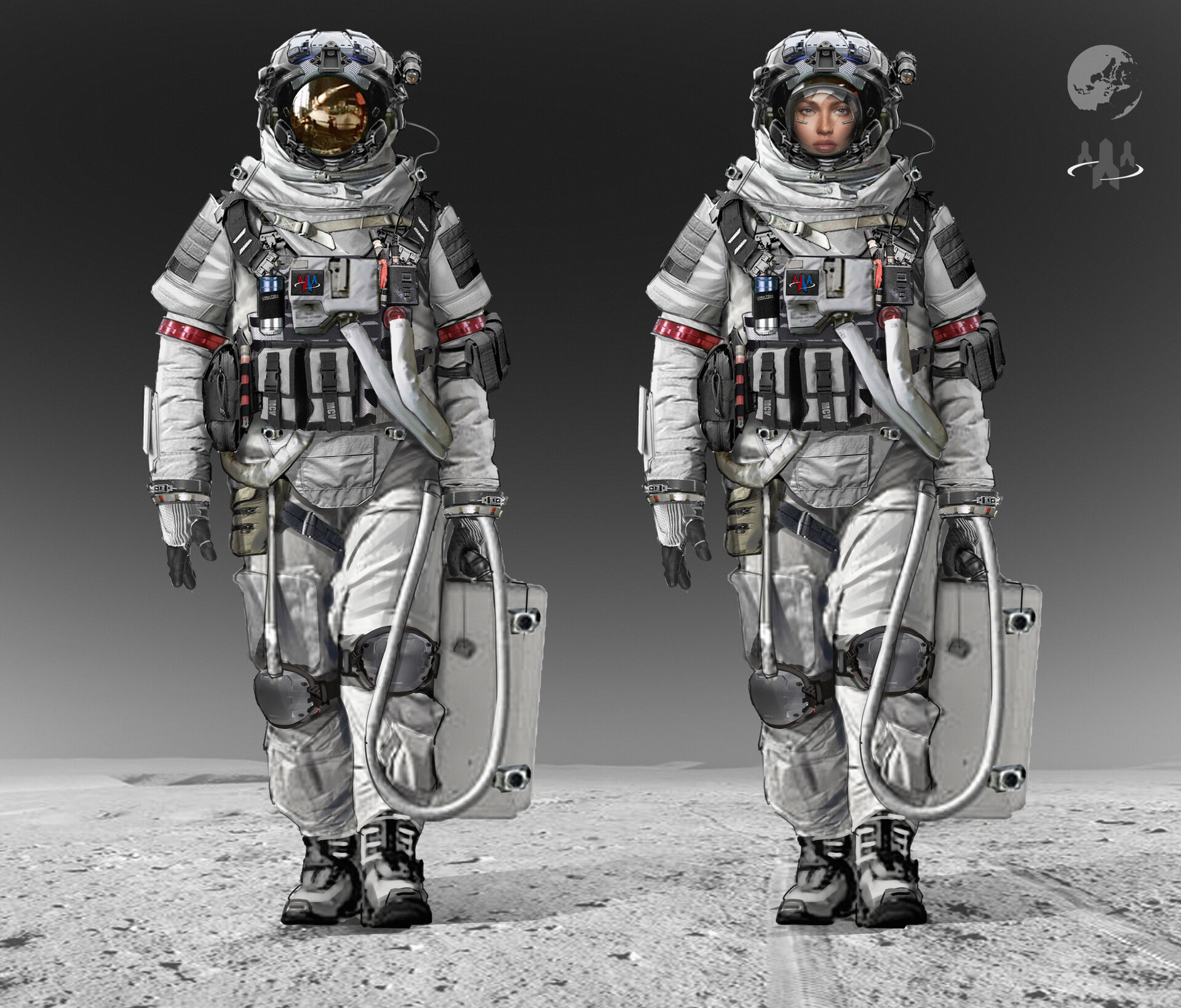ArtStation - Space Combat Suit