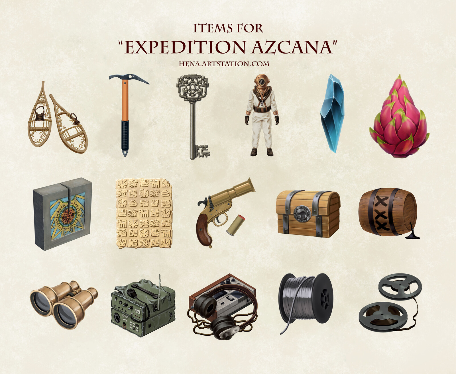 Items for Expedition Azcana