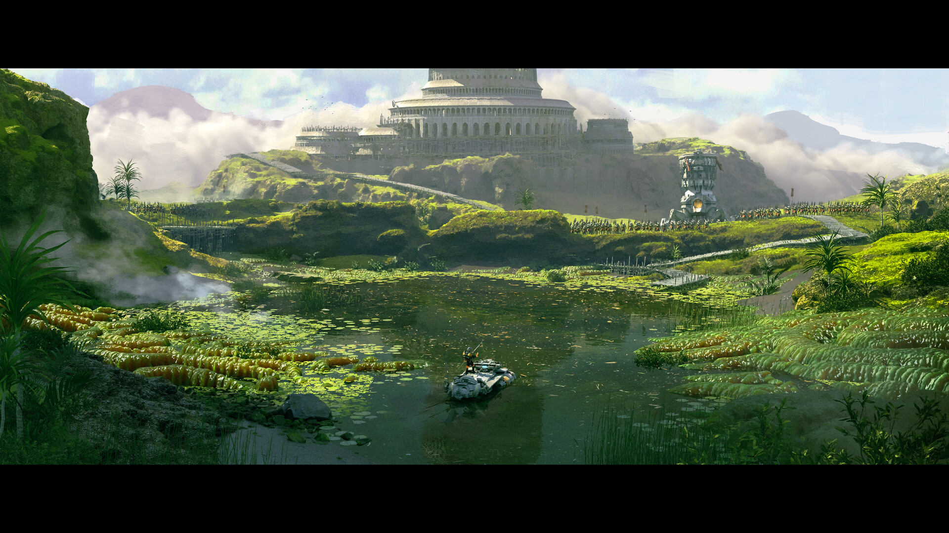 ArtStation - Wetland Fortress