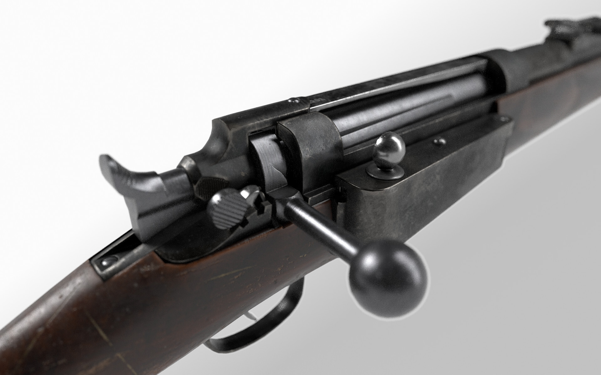 ArtStation Danish Krag Jorgensen M1889 ArtStation Danish Krag Jorgensen M1889
