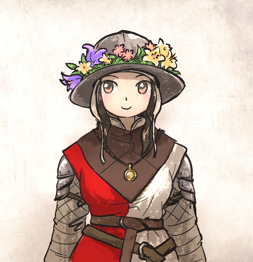 ArtStation Ordo Mediare Sister Flora Sister(First concept)