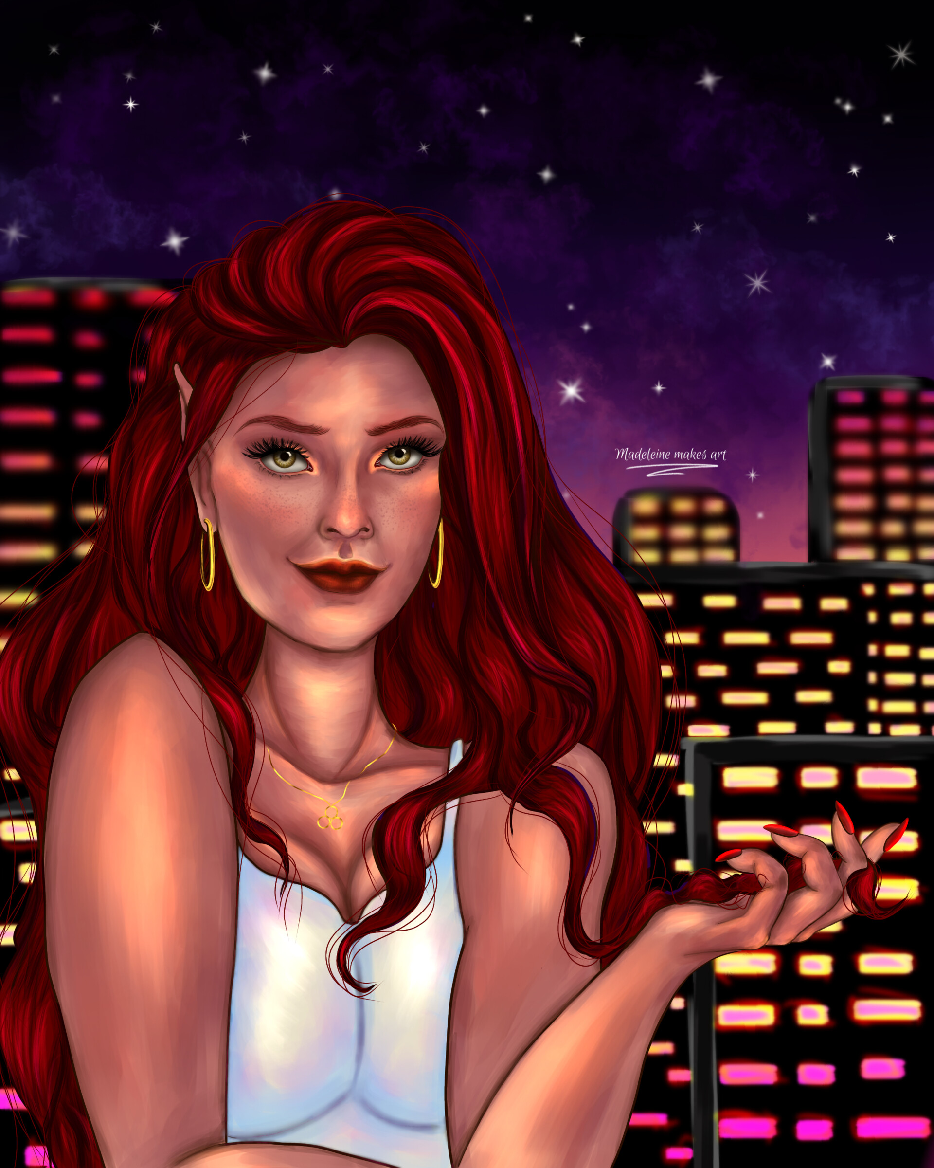 ArtStation Bryce Quinlan (Crescent City fanart)