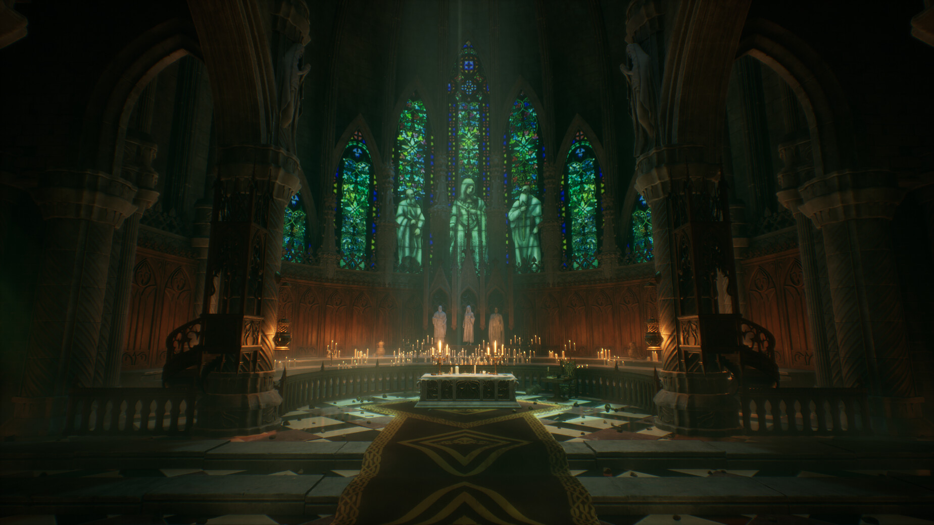 ArtStation - Demon's Souls Cathedral