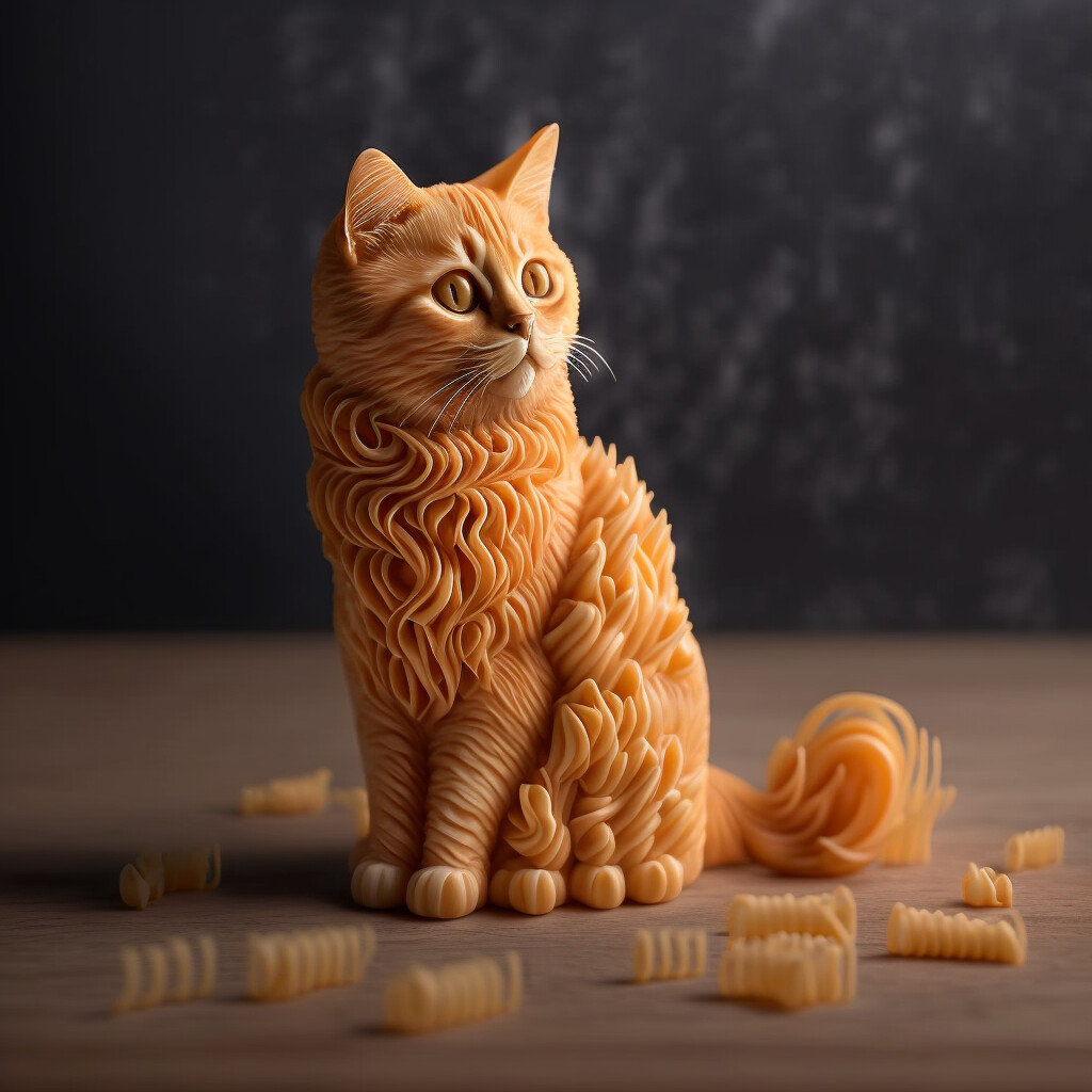 ArtStation - Cat - Macaroni