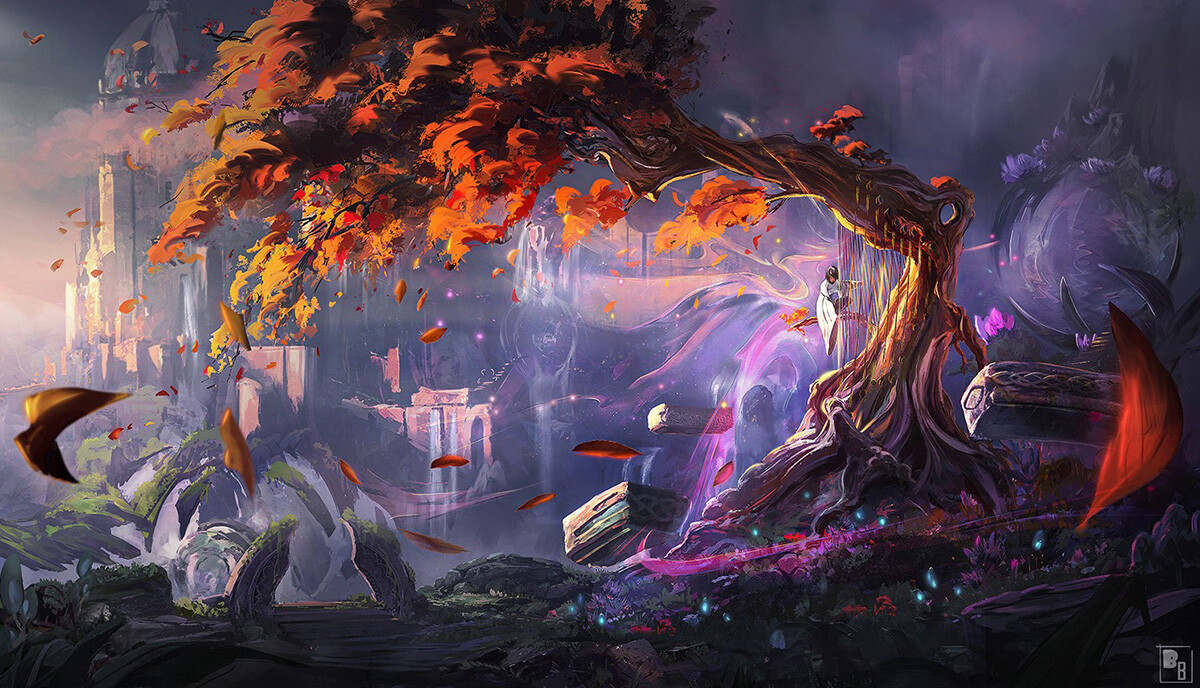 ArtStation - The Harbre - Leonardia, University of Magic ...