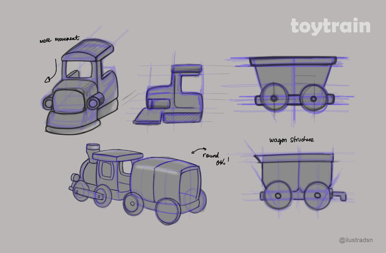 Train Clipart Png 4 - Toy Train Drawing Easy, Transparent Png , Transparent  Png Image - PNGitem