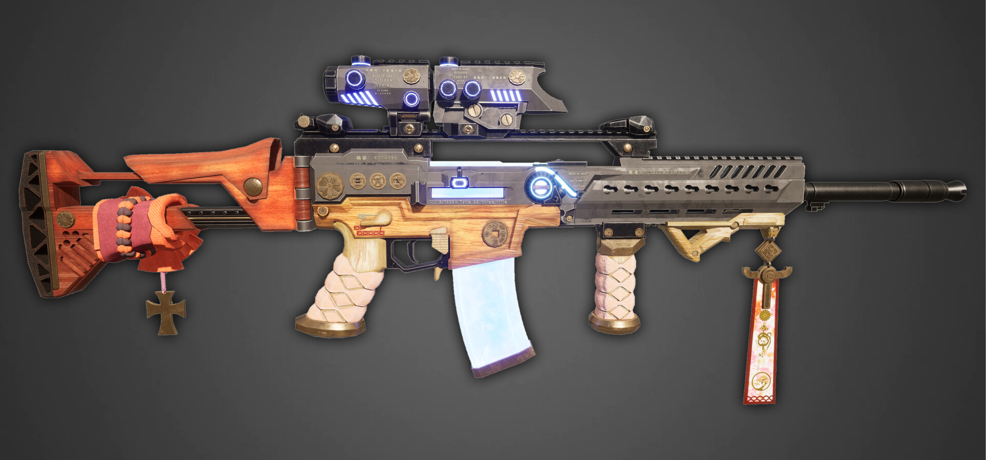 ArtStation - 3D Weapon Concept Art : Arisaka Type 38 Pulse