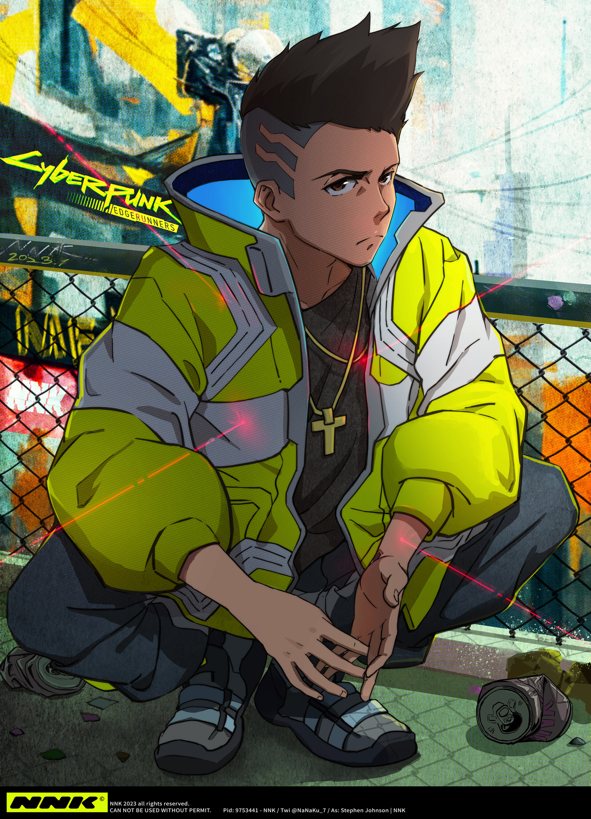 David Martinez (Edgerunners), Cyberpunk: Edgerunners, Cyberpunk