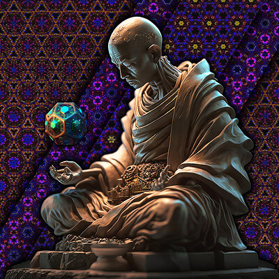 Natural warp the monk and the artifact