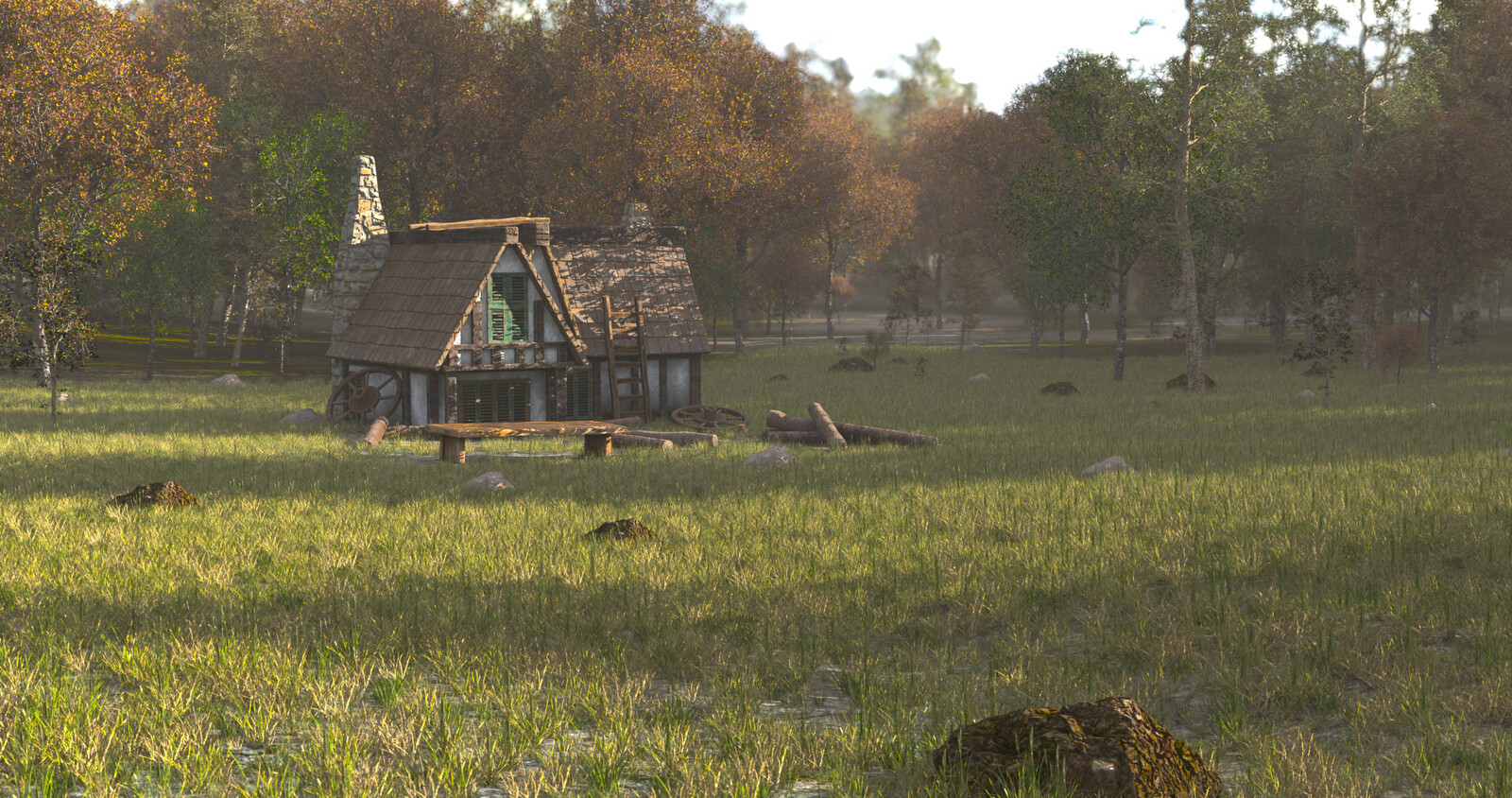 Arun Kumar Bhatia - Medieval Hut