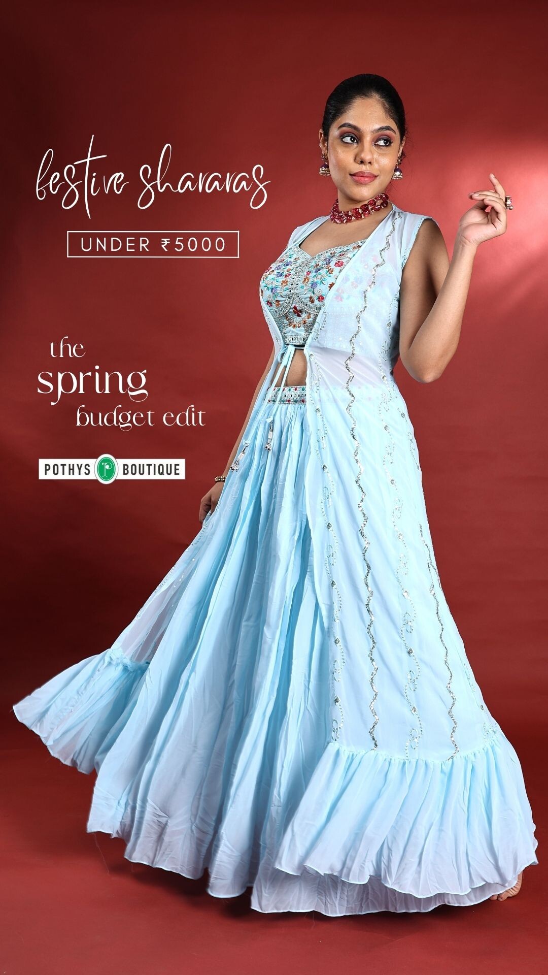 Pothys kratom gown collection