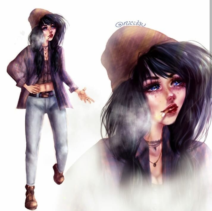 ArtStation Grunge Girl Character Design