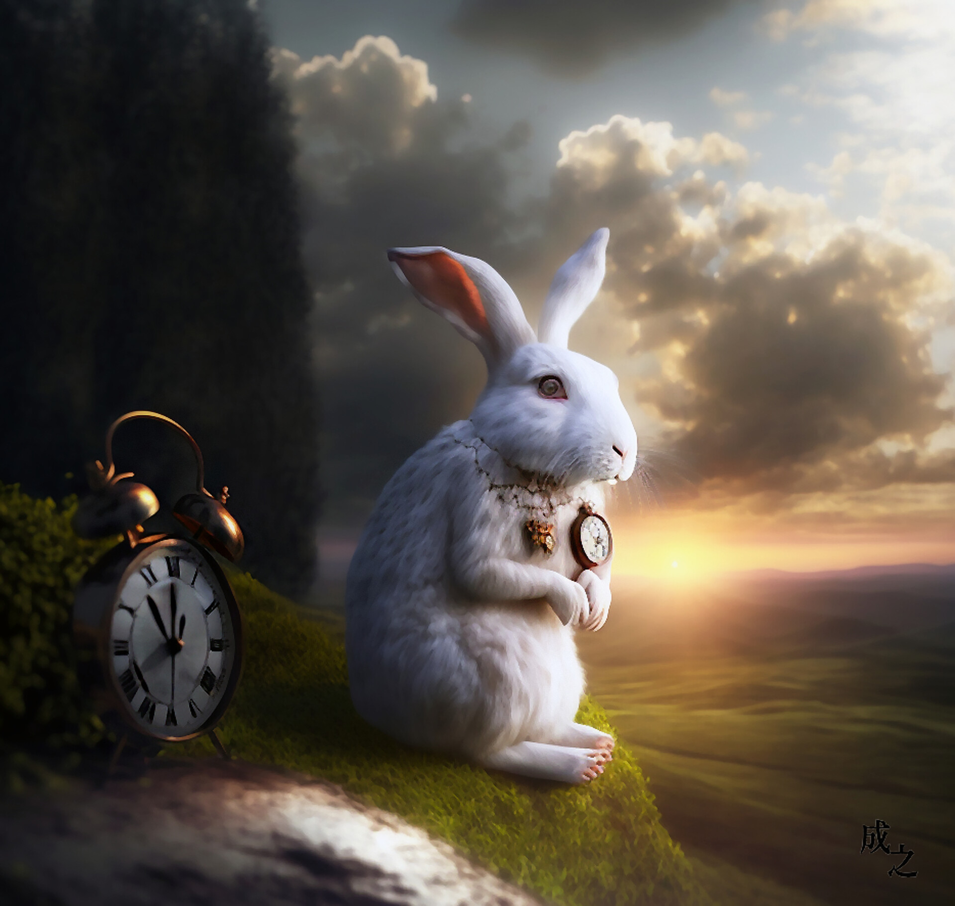 NARIYUKI SHIMAMOTO - INABA-NO-SHIROUSAGI (FROM JAPANESE MYTHOLOGY 