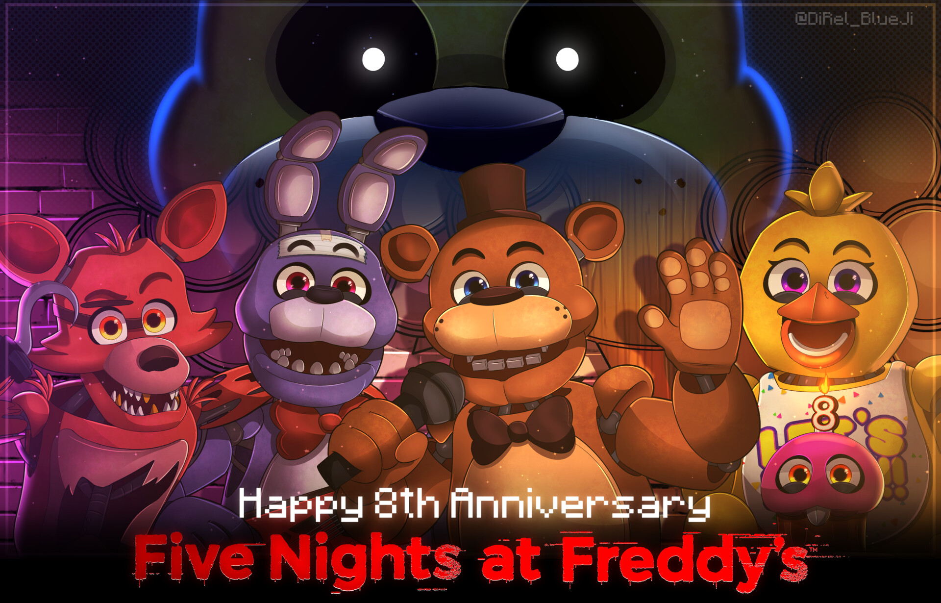 ArtStation FNAF 8th Anniversary