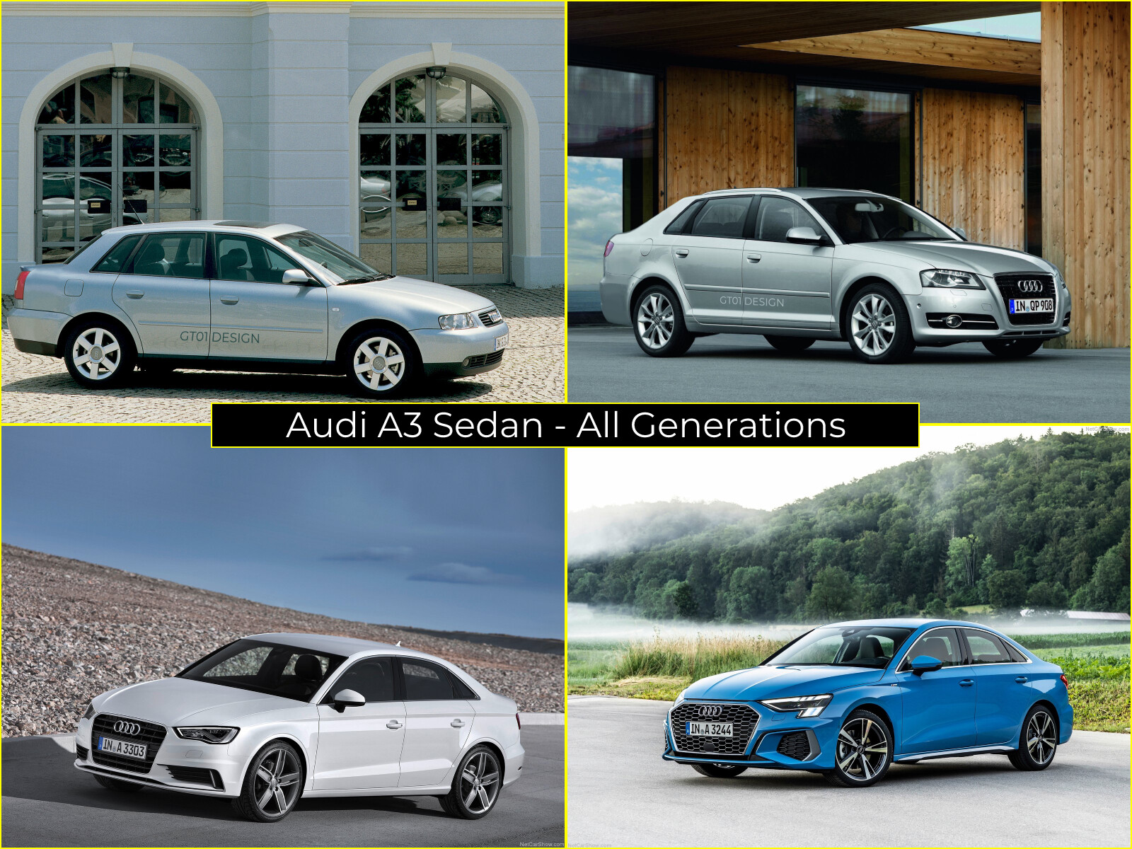 ArtStation - Audi Sedan - Generations