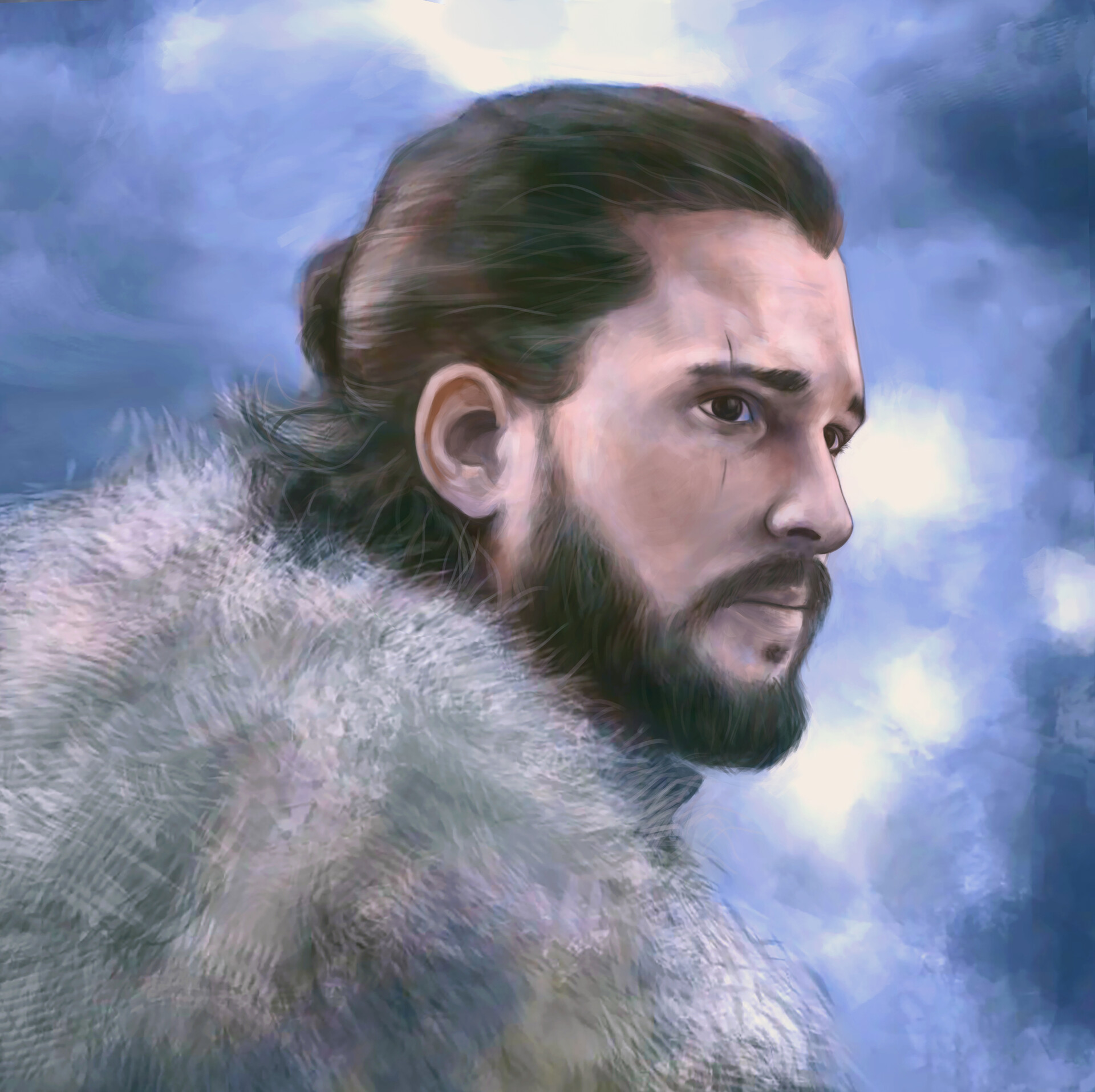 ArtStation Jon Snow Aegon Targaryen