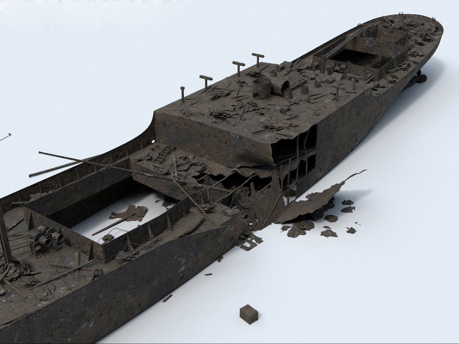 ArtStation Wreck of German cargo ship SS Karlsruhe