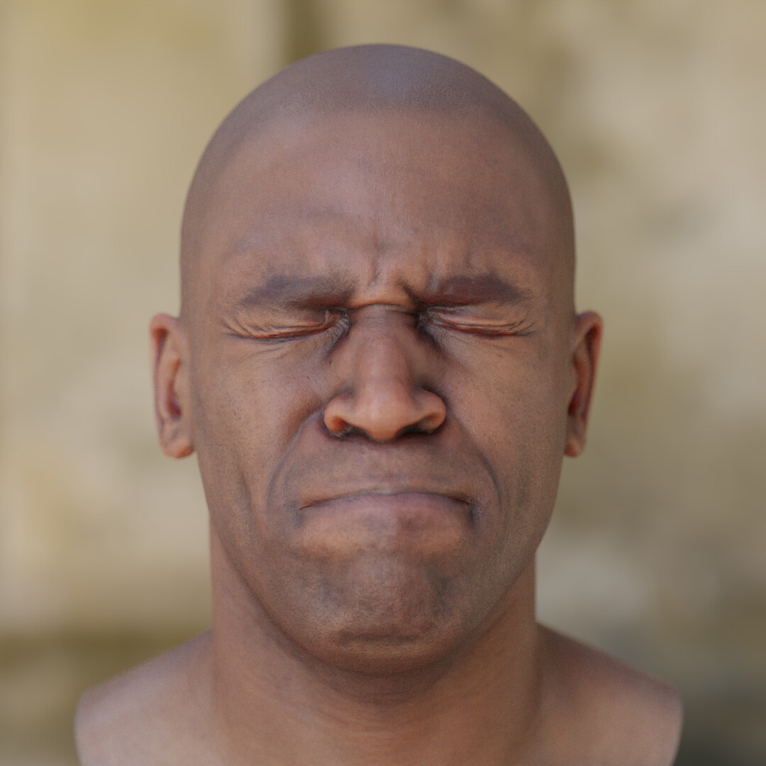 Face Compression Pose