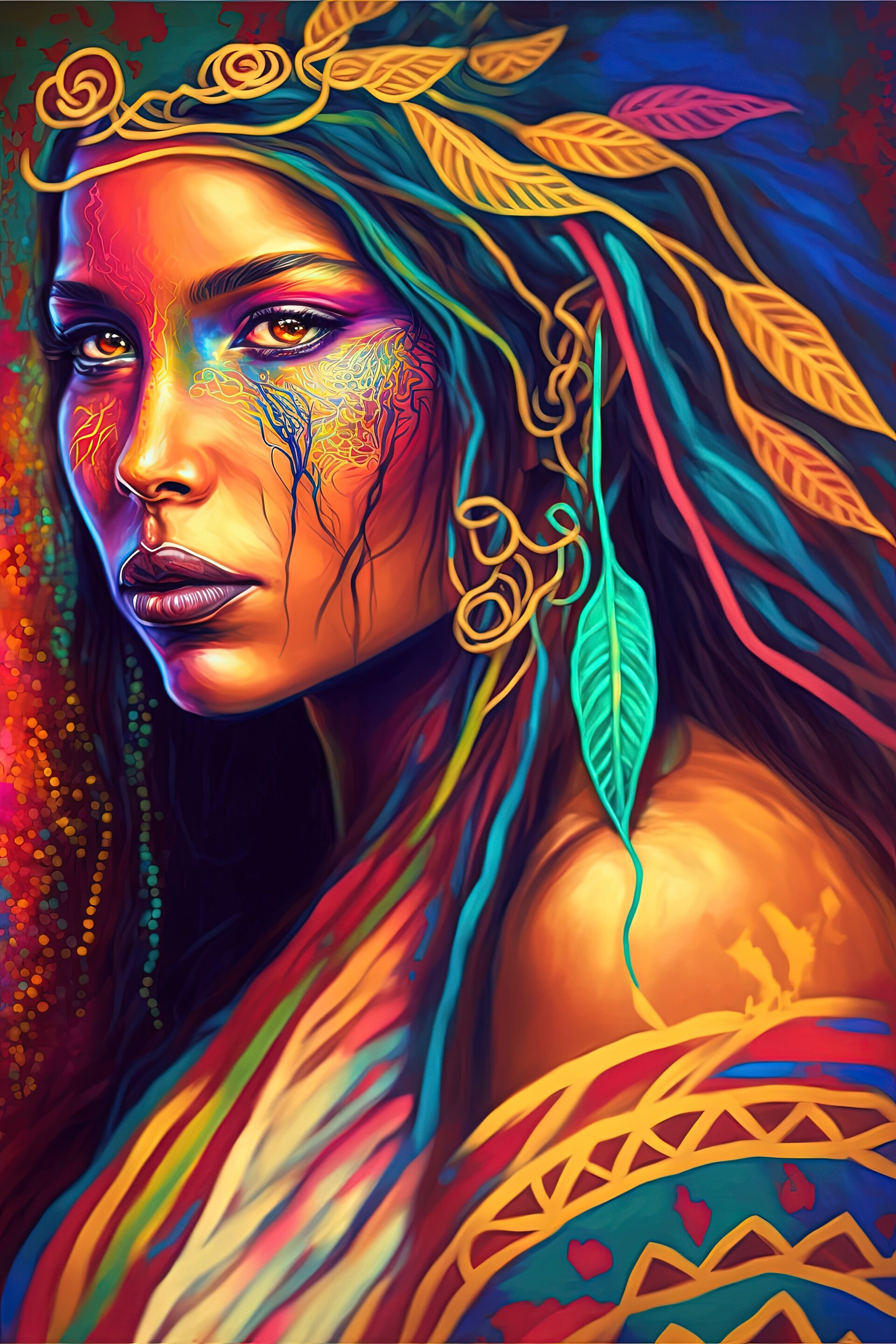 ArtStation - The Mystical Inca Princess
