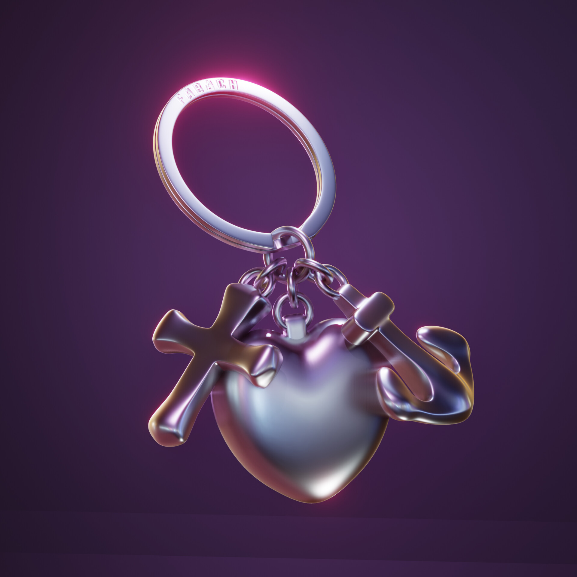 Aziz Raw Key Chain aziz-raw-key-chain